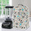 Panda Flower Garden Kitchen Accessories for Kitchen Machine Washable Elastic Coffee Machine Dust Cover 5