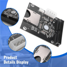 SDHC SDXC MMC Card to IDE 40Pin 3.5inch Male Adapter