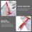 2 Pcs Tyre Stem Puller Tools Tire Installation Tools Tyre Valves Removal Tools 3