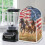 Galloping Horses on US Flag 1pc Protective Case Polyester Waterproof for Women 5