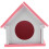 Casinha rosa de PVC para hamster, ninho seguro e reutilizável para dormir, 18 cm (7 polegadas). 5