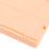 Foldable Bin Storage Basket Orange Plastic 1Pack 8