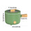 Mini Hot Pot Cooker Ceramic Glaze 1 Unit 6