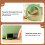 Mini electric hot pot ceramic glazed 700g 6