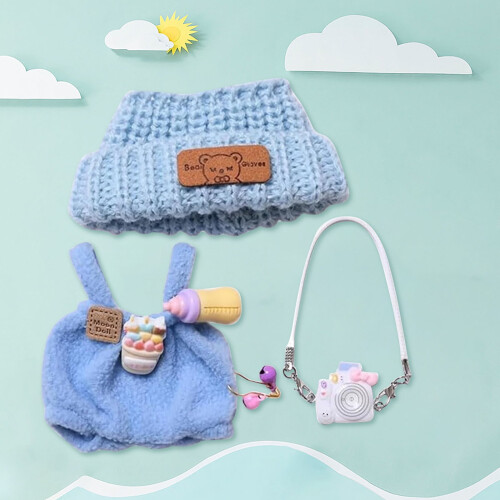 Roupas para bonecas, acessórios para bonecas de 17 cm (6,7 polegadas), boneca não incluída. 1