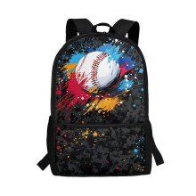 Lightweight 17" Camo Baseball School Backpack for Boys & Girls – Compatible with Preschool, Kindergarten & Elementary