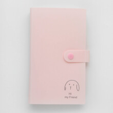 Kpop Photocard Binder, 3" Star Photo & Letter Card Storage Book, Compatible with Film Cards