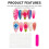 (XS) 3D Blush Pink Almond Press On Nails - 10Pcs 2