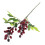 Artificial Berry Stem Red Plastic 1Set 3