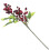 Artificial Berry Stem Red Plastic 1Set 4