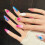(XS) 3D Blush Pink Almond Press On Nails - 10Pcs 3