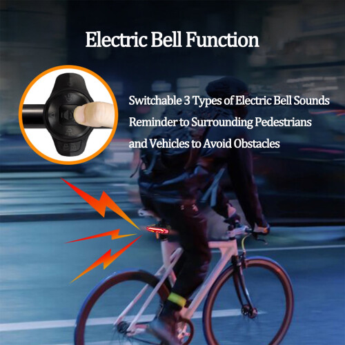 Bike Motorcycle Taillight Alarm System Wireless Vibration 1