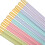 5-Pair Colorful Dining Chopsticks - Reusable Plastic Kitchen Utensils 4