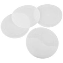 4 Pcs Sealed Dust Cover Formula Can Lids Drinks Covers Food Can Covers Transparent