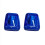 4Pcs Double Hole Pencil Sharpener ForKids, Portable Oval Manual Sharpener, Study Office Supplies Essential, Bulk 2PCS Colorful Pencil Sharpener 2