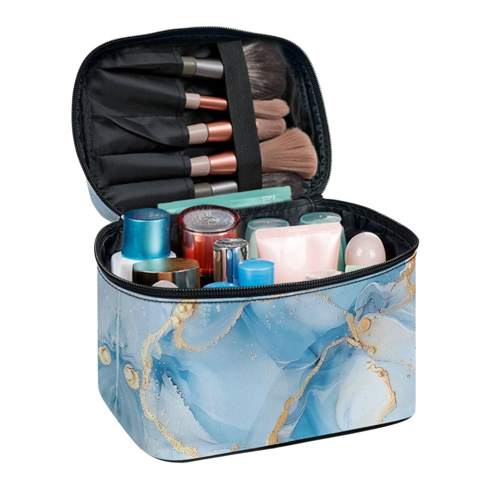 Marble cosmetic bag organizer 8.86 x 6.5 x 5.9 inches