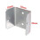 Timber Post Connectors Constructed From Galvanized Steel Backyard Projects 3