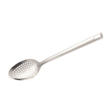 Cooking Utensils Stainless Steel Cooking Spoon Set Large Serving Tools Metal Solid Slotted Basting Perforated Spoons for Restaurants Kitchen Utensils