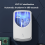 Kitchenware Home Mall Wall-Mounted Spoon Chopstick Box Sterilizer UV Drying Storage Box Simple Chopstick Cage White 4