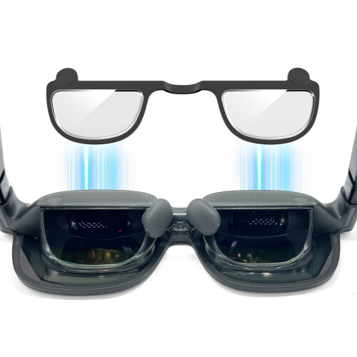 Luma Glasses Frame Without Lenses with Quick-Release Holder 1