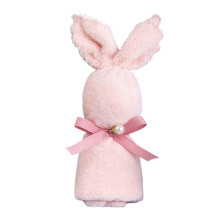 Rabbit-Shaped Hand Towel 30x30 cm Polyester