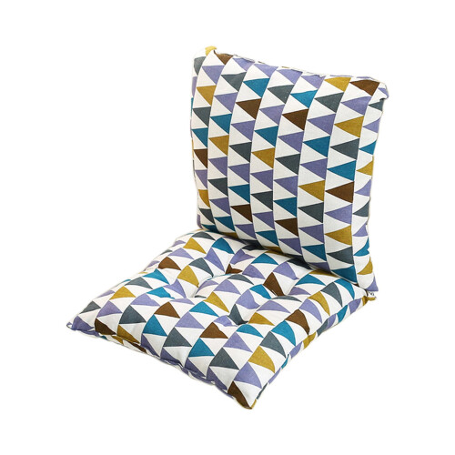 Connected Cushion Office Chair, Adjustable Polyester Seat, Thick Comfortable Cushion, Multi-Scenario & Space-Saving Design