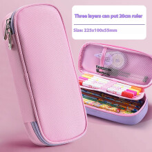 Large Capacity Multifunctional Pencil Case with Multi-Layer Organization – Classic Color Stationery Holder, Compatible with Campus & Daily Use