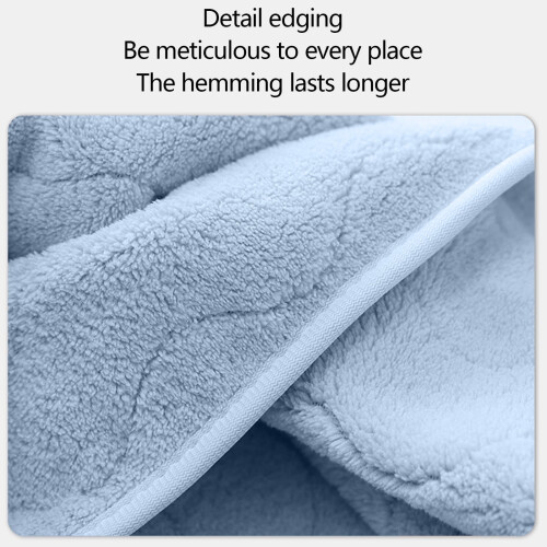 Bath Towels Polyester Soft Absorbent 2 Pcs 75x35cm 2