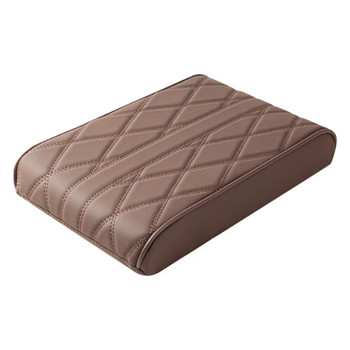 Leather Memory Foam Car Armrest Pad – Widened, Thickened, Soft Support Cushion, Compatible with Universal Armrest Box 1