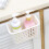 Kitchen Cabinet Storage Supplies Bathroom Unit Wicker Boxes with Lids White 6