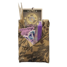 Blind Date Tarot & Oracle Deck Bundle (2-in-1), Compatible with Blind Date with A Deck – Mystical Divination Set with Crystals, Stickers, Bookmarks