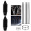 2pcs Inner Tie Rod Boot Kit Waterproof Silicone Steering Rack Boot Tool 1