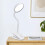 LED-skrivebordslampe med klips og USB-opladning 5