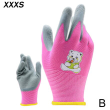 1Pair Kids Gardening Gloves for Age 2-11 Childrens Garden Gloves