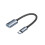 USB-C to 3.5mm headphone adapter blue 1