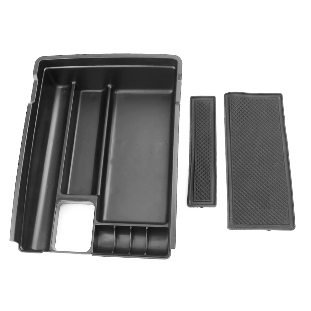 Center Console Tray Armrest Storage Box For 2014 Black 9132278072807