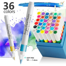 12-Color Waterproof Nail Art Pens, 12ml Each, Precision Tip for DIY Patterns – Compatible with Acrylic & Gel Nails (36pcs/Set)