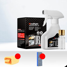 6oz Headlight Restoration Kit Crystal Coating Cleaner for Yellowed Lights Lens Restoration Cleaner