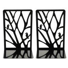 unbranded Bird Branches Book Stand Holders End Kids Bookshelf Child Office Black