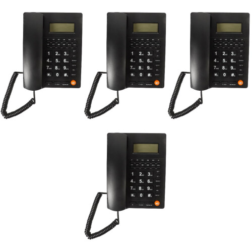 Corded Elderly Phone 4 PCS