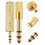 Ibasenice Gold Plated Stereo Jack Connector 2Pcs 3