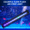 Barra de luz LED submersível para aquário: Iluminação colorida de 21,6 polegadas para aquário com brilho ajustável e 21 LEDs. 5