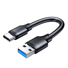 Cabo USB 3.0 para Tipo C de alta velocidade, com alinhamento de dados, cabo de carregamento de plástico em vários comprimentos para dispositivos