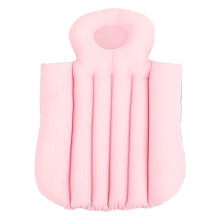 Ergonomic Quick‑Dry Bath Pillow – Soft, Breathable, Non‑Slip Cushion for All Tub Sizes – Light Pink Comfort for Adults
