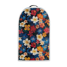 Tropical Flowers Easy to Install 15.94"H x 9.45"L x 7.28"W Food Processor Cover Dustproof Univesal Coffee Machine Dust Cover for Home Kitchen Indoor