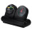 Car Compass Thermometer with Black Plastic Case 5