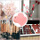 Kraft Paper Tags Heart Shape Pink 50 Pcs 6