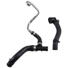 2Pcs Turbo Coolant Return Hose Set for Cooper S & JCW R55 R56 R57 R59 N18 11537600674+11539845352