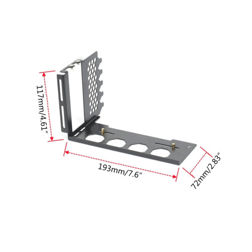 SXJ-B Enhanced Version GPU Angle Conversion Mount GPU Holder Metal Durable 2