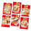 Red Envelopes Cartoon Horse Design 6-Pack 1